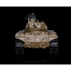 Czołg zdalnie sterowany ASG/IR/dźwięk/dym 1:16 U.S. M41A3 Walker Bulldog Light Tank RTR 2.4Ghz - Heng Long 3839-1B